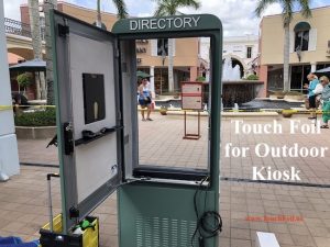 Touch Foil Outdoor Kiosk